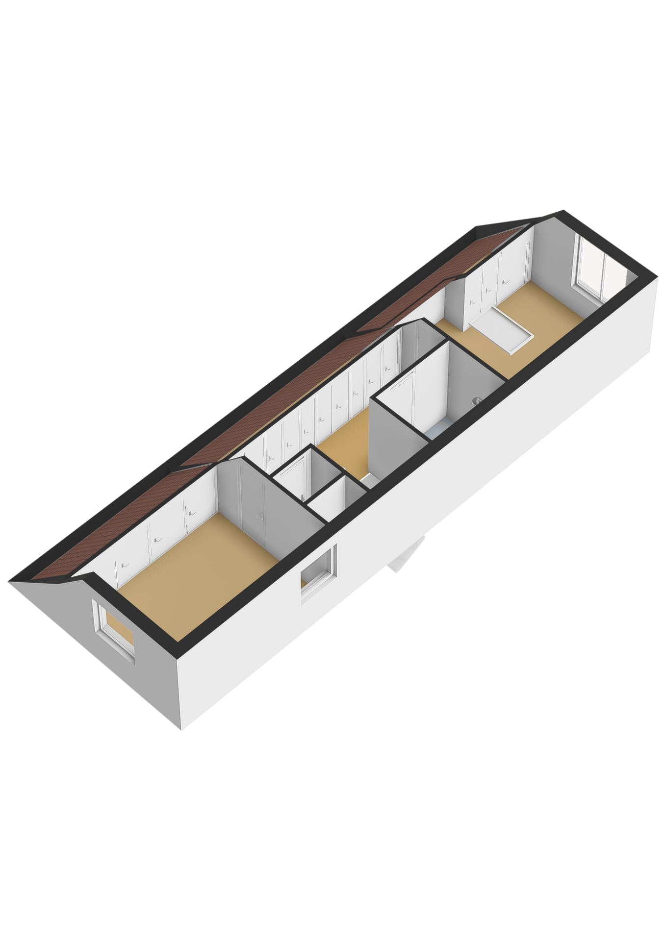 3D view sleeping floor